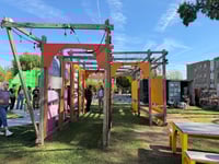 Storytelling Sukkah - Stone Temple Baptist Church community